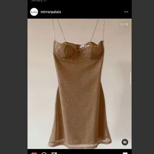 Mirror palais fairy dress XS new with tags